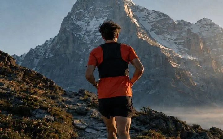 Trailrunner in Laufbekleidung